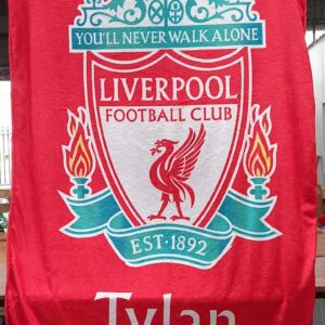 Personalized Liverpool Blanket